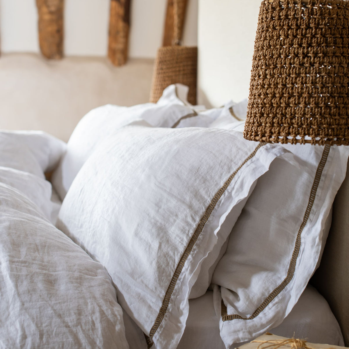 Cotswolds Linen Pillowcase Pair