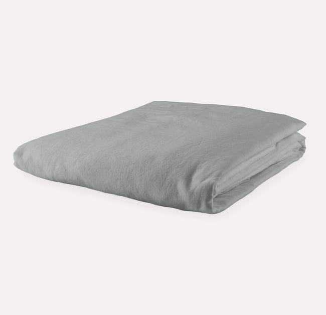 Hero Cotton Flat Sheet - Storm Grey