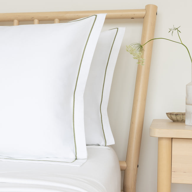 Oxford Edge Pillowcase Pair - Hero Cotton