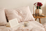 Hero Cotton Duvet Cover Set - Rose Pink