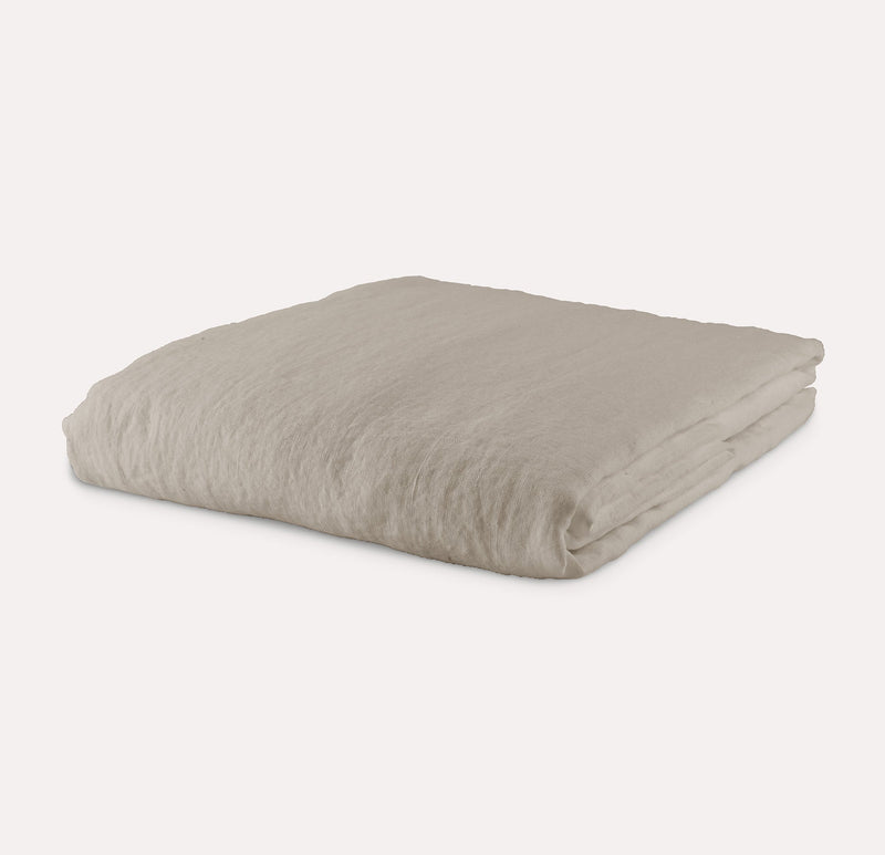 sand breeze linen - deep fitted sheets - Amurelle