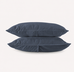 Hero Cotton Pillowcase Pair - Midnight Blue