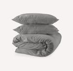 Hero Cotton Duvet Cover Set - Storm Grey
