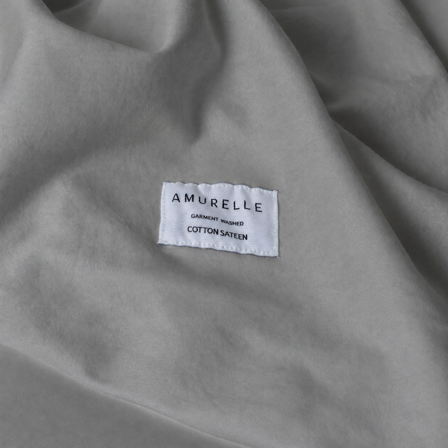 Hero Cotton Fitted Sheet - Storm Grey