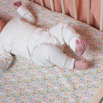 Hero Cotton Cot Sheets - Little Flower - 2 Pack