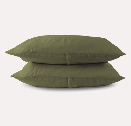 forest breeze linen - pillowcase pair - Amurelle
