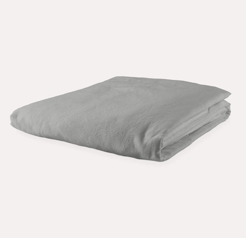 storm grey hero cotton - flat sheets - Amurelle