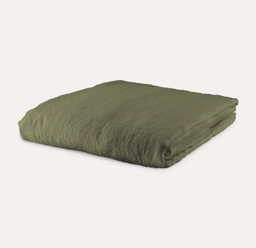 forest breeze linen - deep fitted sheets - Amurelle