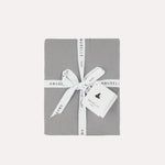 Hero Cotton Single Crib Sheet - Storm Grey