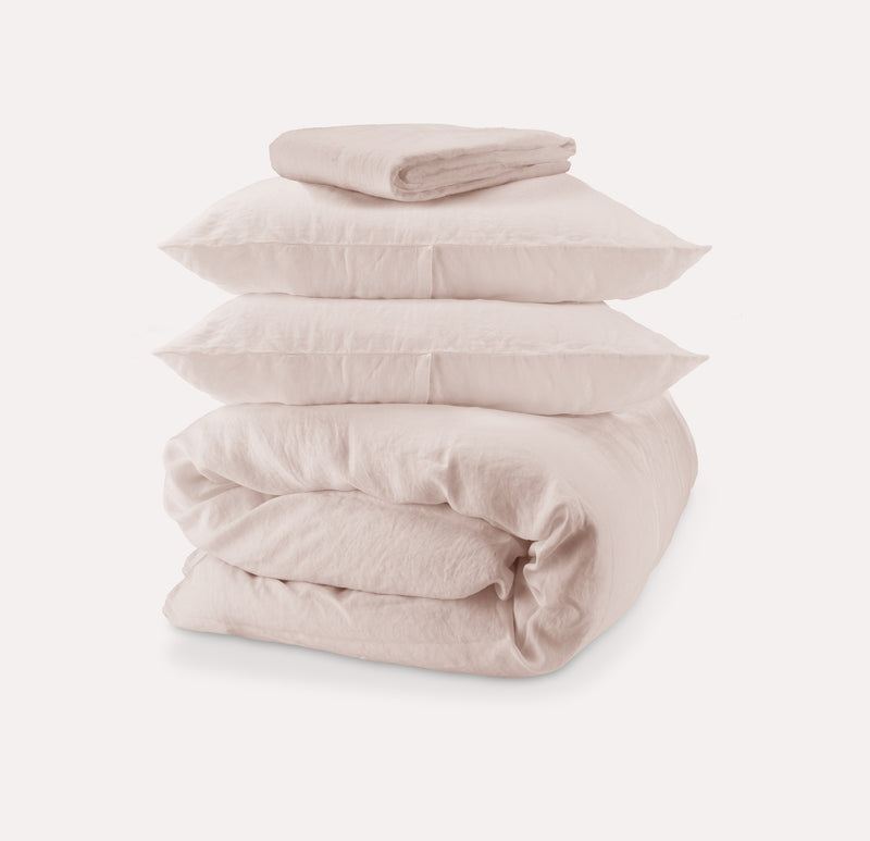 rose breeze linen - bedding bundle - Amurelle