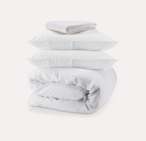 snow breeze linen - bedding bundle - Amurelle