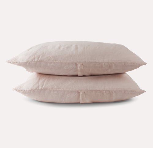 rose breeze linen - pillowcase pair - Amurelle