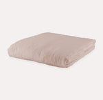 Breeze Linen Fitted Sheet - Rose Pink
