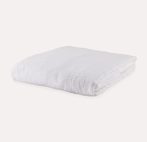 snow breeze linen - deep fitted sheets - Amurelle