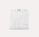 Premium Linen Dressing Gown - Snow White